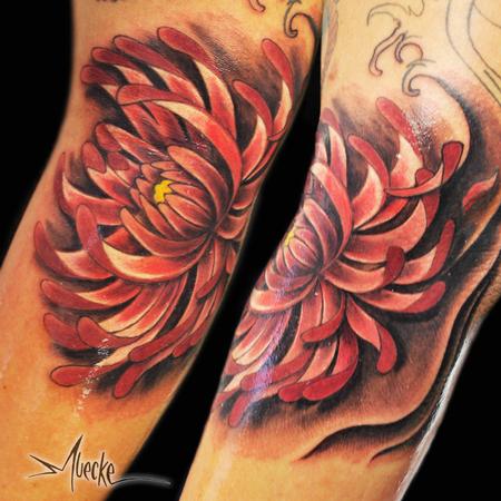 George Muecke - Muecke Flower Tattoo